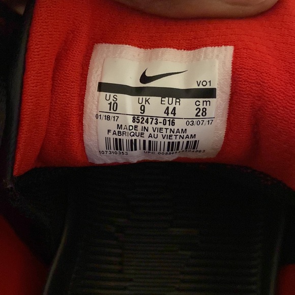 Nike Kobe Mamba Instinct Low Basketball Shoes 852473-016 University Red - Picture 8 of 8